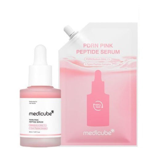 MEDICUBE PDRN Pink Peptide Ampoule 30ml+ Refill 50ml Set set