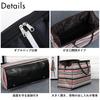 Black Stripe 2 Boston Bag for Travel Travel School Large Large [SP Lab] Women, Bag, Bag, Purse, Men's Bag, Trip, Golf, Lightweight, Capacity,