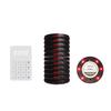 Restaurant Pager Wireless Calling System 1 with 10 Round Wireless Meal Picker for Cafe Milk Tea Shop Gourmet City Food Truck