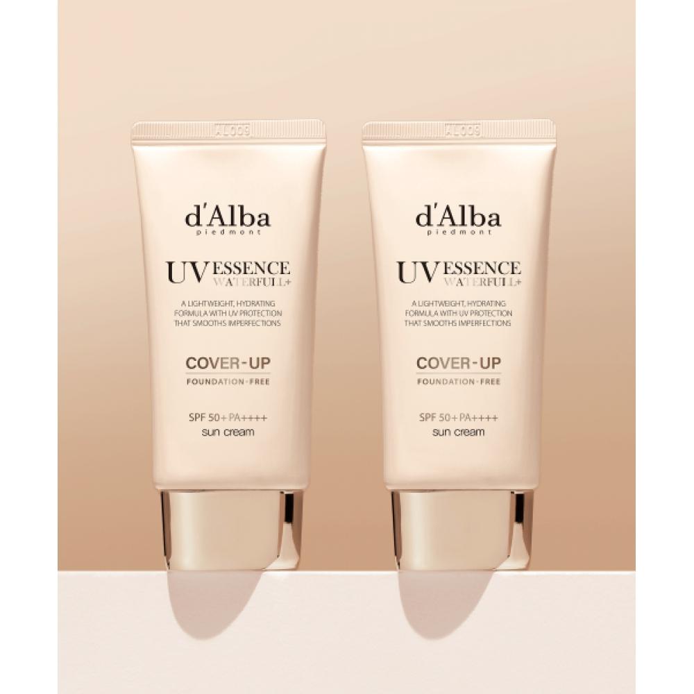 D Alba D Alba Waterful Tone Up Suncream Cover Beige 50ml+50ml