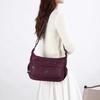 Lightweight Nylon Crossbody Bag for Women Multi Pocket Shoulder Purse Travel Sling Handbag