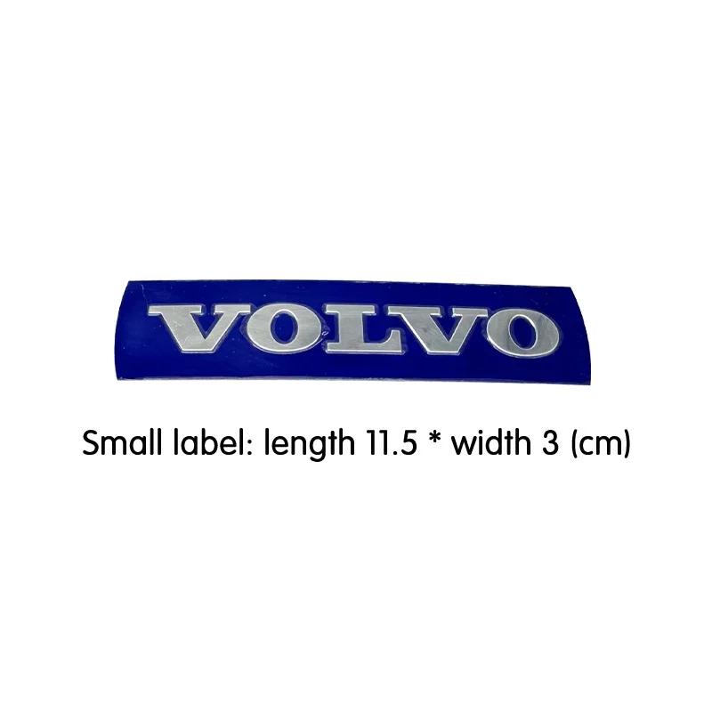 Volvo XC60 S60L S60 S40 C30 XC90 S80L İçin Ön Izgara Amblemi Rozeti Arka Bagaj Rozeti Çıkartması Direksiyon simidi çıkartması Aksesuarlar