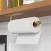A95I-Paper Towel Holder Under Cabinet, Self-Adhesive,No Drilling, Stainless Steel, Wall-Mounted For Kitchen, Home, RV
