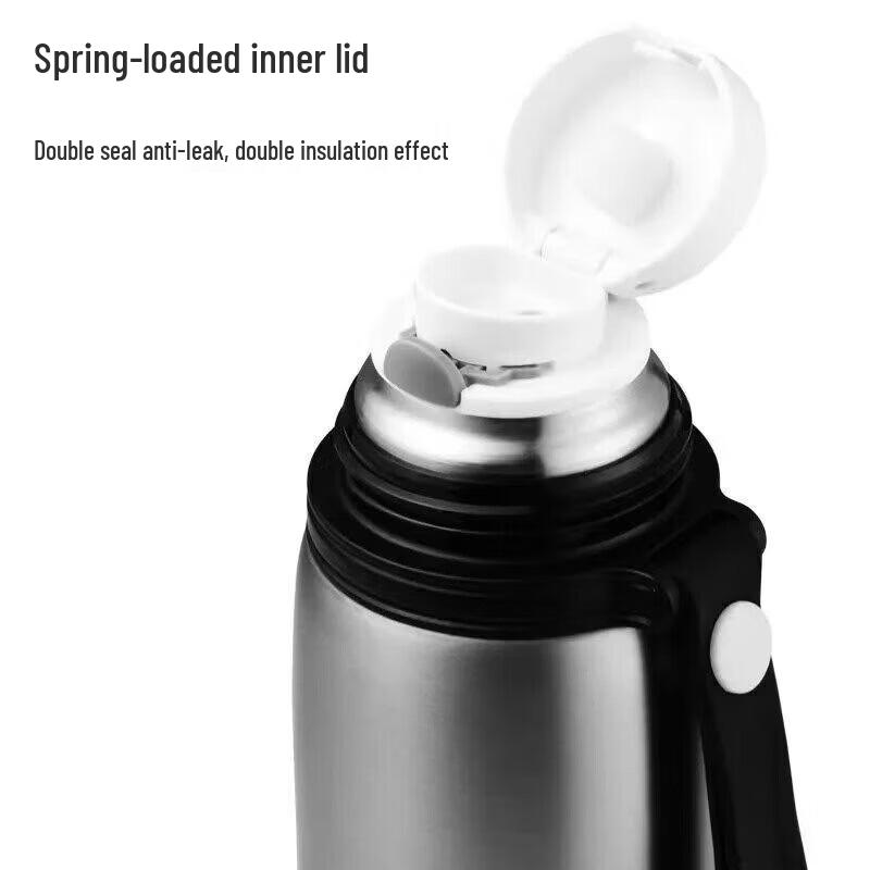 Haers Portable 316L Stainless Steel Vacuum Insulated Bottle