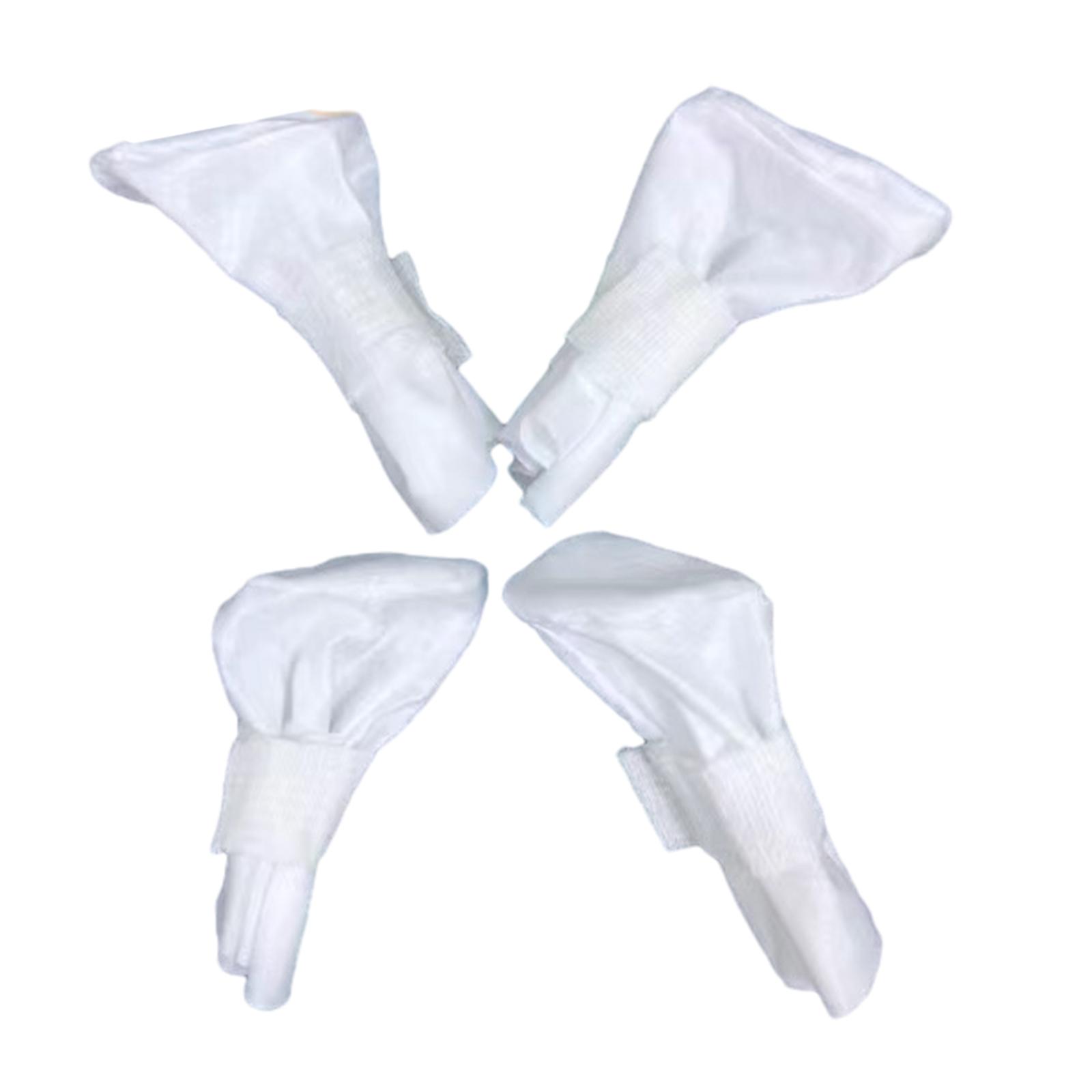 

Водонепроницаемые чехлы для лап для домашних собак, обувь для собак для горячего асфальта, одноразовые ботинки с наклейкой, уличные протекторы для лап S