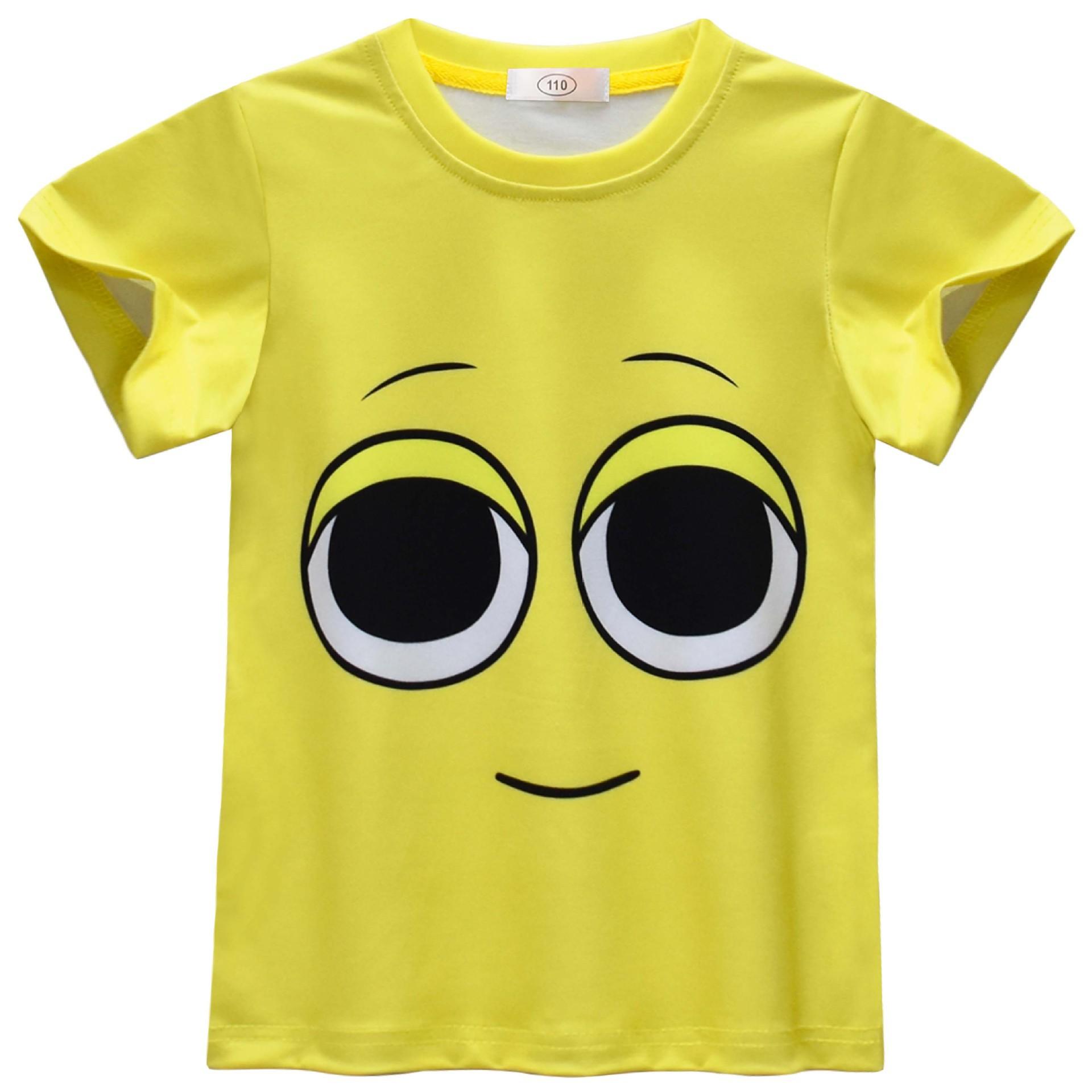 

Short Sleeve T-Shirt Sprunki Incredibox Rhythm Box, Middle Age Children S Loungewear 32201 110