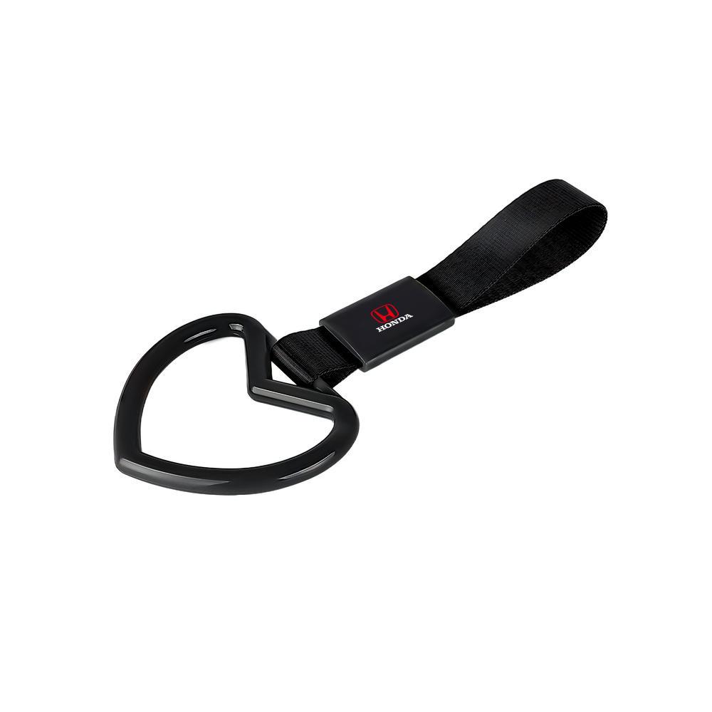 Pgnkd1 Car Tow Strap Tsurikawa Ring Heart JDM Train Bus Handle Hand Strap Styling For Honda Mugen Accord Civic Vezel City Jazz Insight