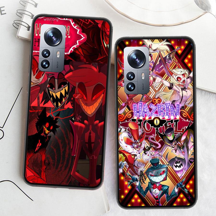Anime H-Hazbin-H-Hotel Phone Case For Xiaomi 14 F7 Ultra Mi 15 Poco M6 M5S F6 F5 F3 X7 X6 X5 X3 11T 10T Pro 11 Lite Cover Coque