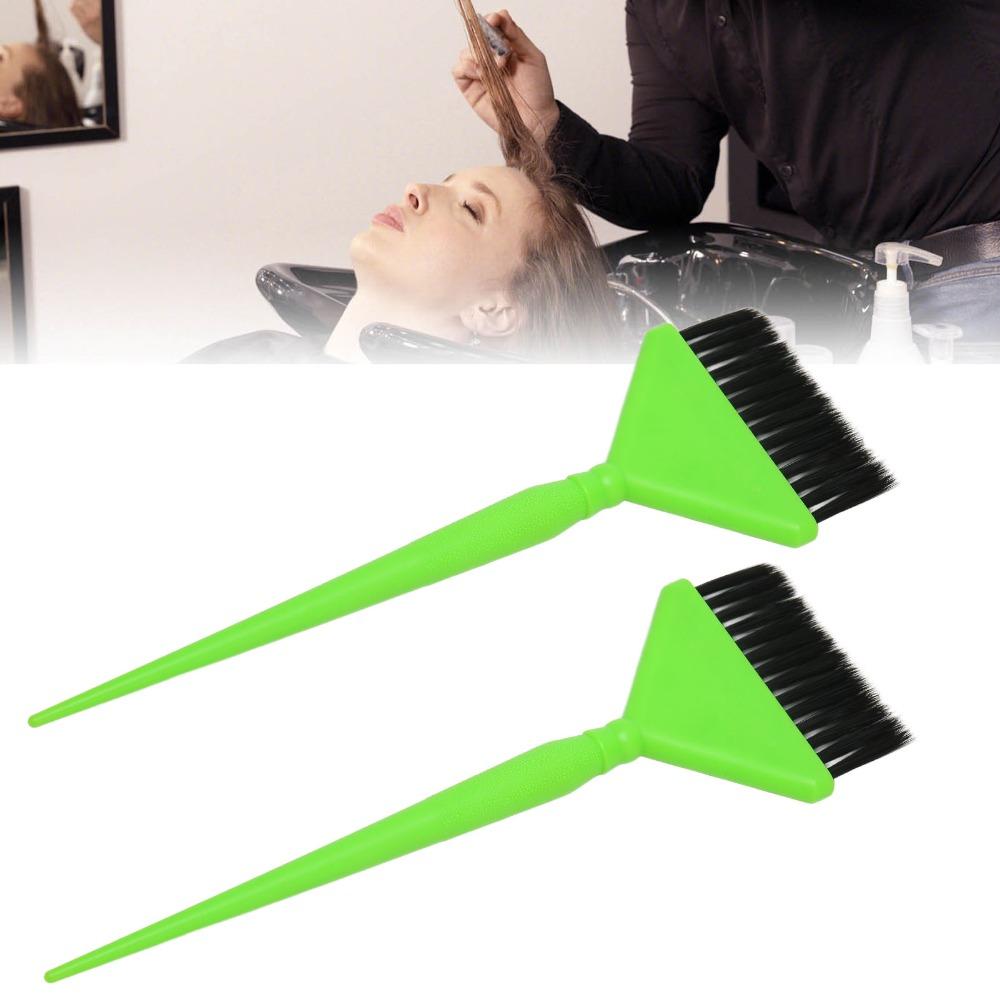 4 Pcs Nylon Fibers Hair Dye Brush Set PP Hair Color Brush Applicator  Home Salon