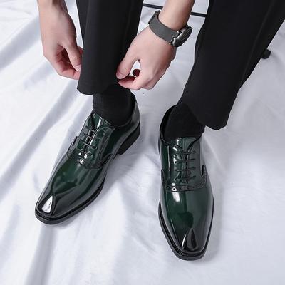 Moda Nowe Trendy Męskie Trendy Buty Oksfordzkie Luksusowa Skóra Odniesienie do Ślubu Negocjacje Biznesowe Biuro Mężczyzny Buty Męskie