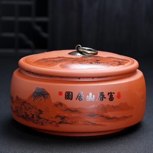Modern Ceramic Storage Jar Pie Porcelain Sealed Jar Candy Coffee Box Moisture-Proof Porcelain Storage Tank with Lid Home Decor