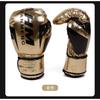 Erwachsene Boxhandschuhe Muay Thai Kickboxen Training Kampfsport PU-Leder Pratzen 6-14oz