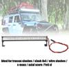 Remote Vehicle Accessory 135mm Universal High Brightness 10 LED 1/10 Model Car Roof Light