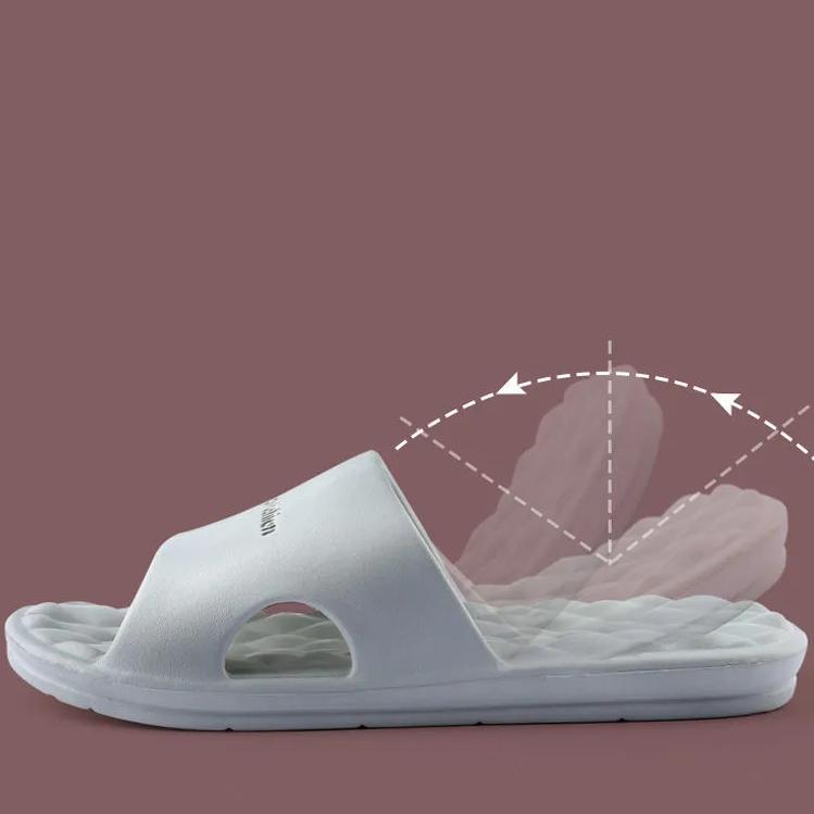 WTEMPO EVA Slippers Women Summer Thick Bottom Indoor Home Couples Bathroom Slippers Non-slip Soft Ins Cool Slippers