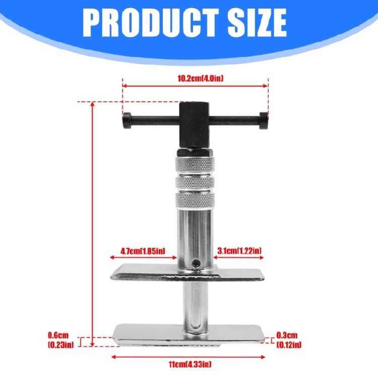 Motorcycle Brake Maintenance Tool 500LB Force Capacity Durability Iron Frame Anti Slip Grip Suitable For DIY Enthusiasts