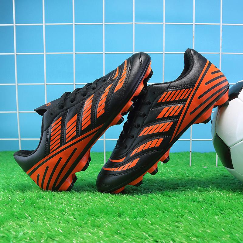 

Unisex Youth Soccer Cleats Lightweight High Top Fg Ft Football Shoes Enhanced Traction Comfortable Match Training For Boys Girls 42