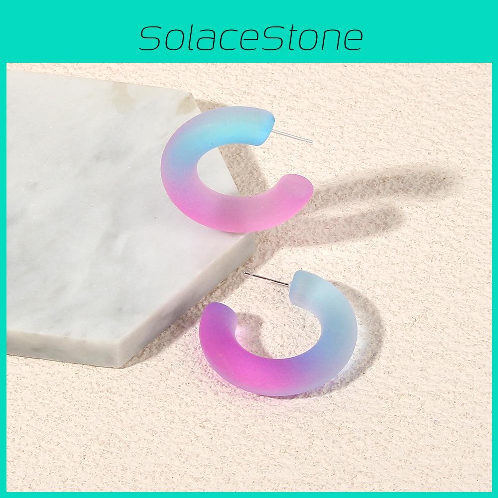 Acrylic Geometric Earrings For Women Wearable Stylish 2021 Summer Gift For Celebrations And Events