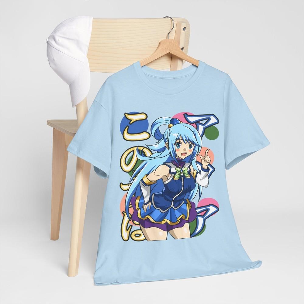 Konosuba Megumin TShirt Waifu Kawaii Anime Japanese Unisex Black Short sleeve M