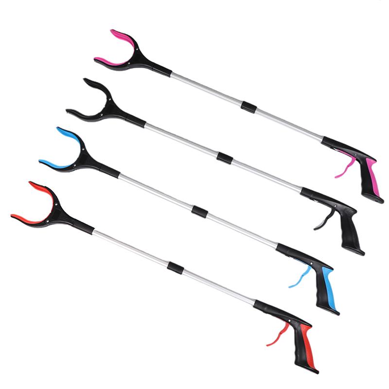Foldable Reachers Pickers Gripper Extender Hand Aid Tools Portable Garbage Grabber Pick Up Tools For Pregnant Women Elderly