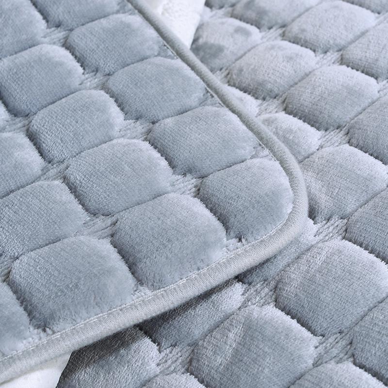 Tykt plysj sofatrekk beskytter sklisikkert sofatrekk moderne flanell sofatrekk til stue 3-seters sofaer og lenestoler