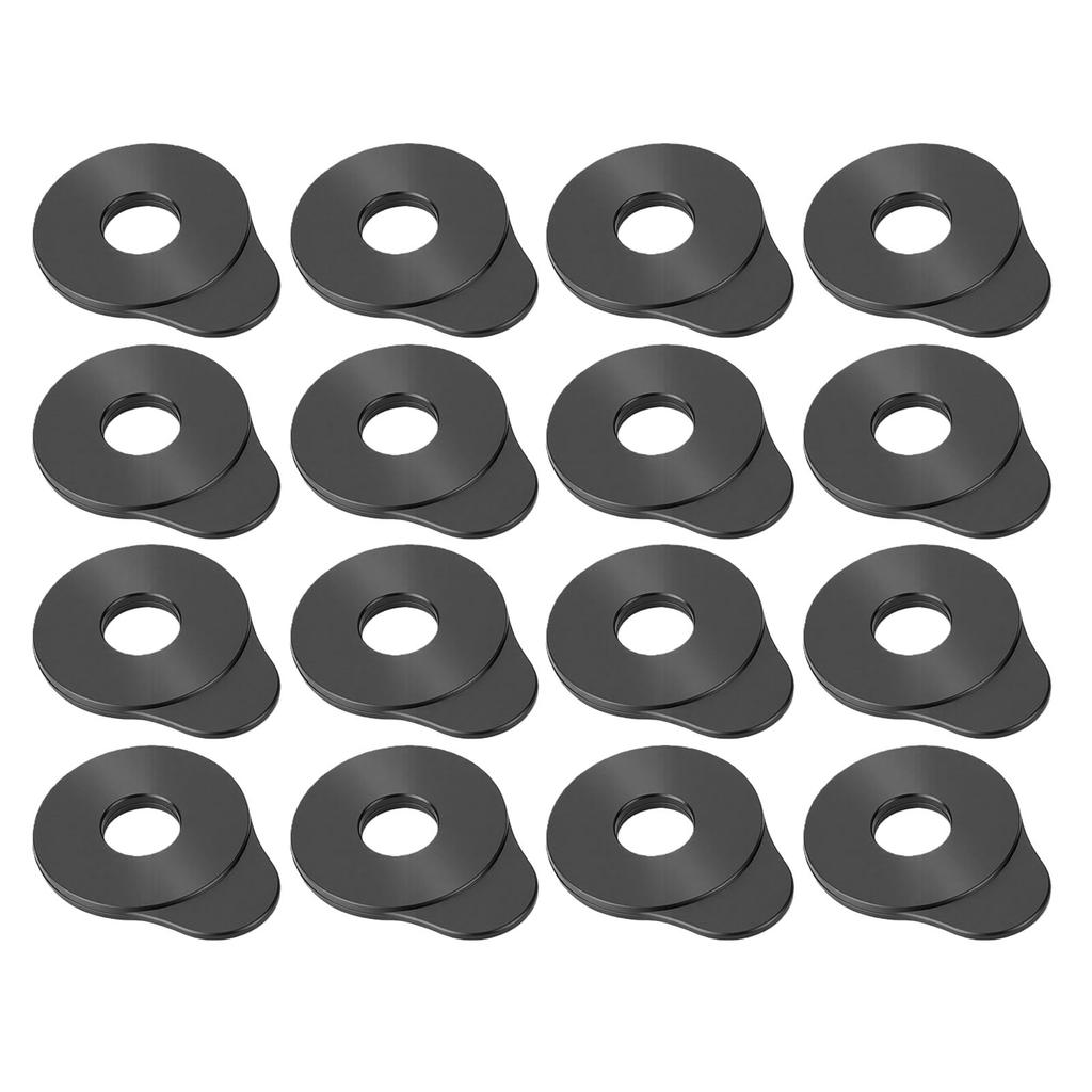 16Pcs Guitar Strap Locks Universal Rubber Adapter Acoustic Electric Guitar Replacement Accessories