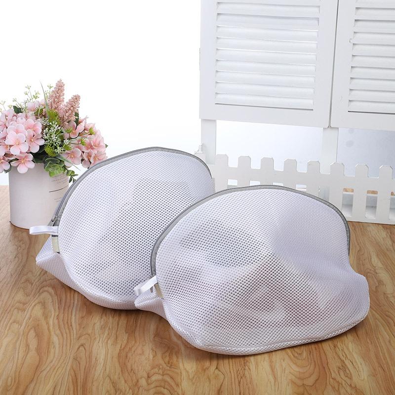 Anti-deformation Shoes Washing Storage Bag Mesh Laundry Bag for Shoes Home Travel Zipper Clothes Shoes Laundry Bag Organizer
