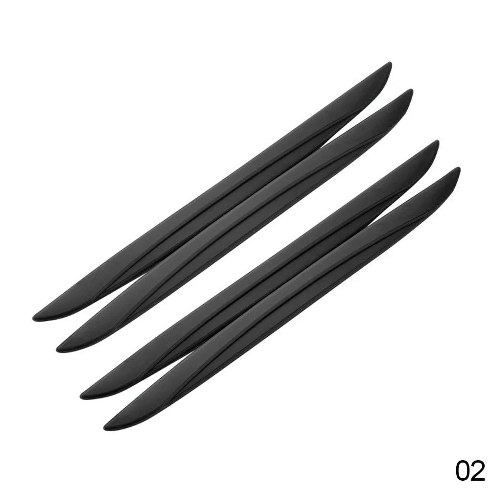 4 bucăți/set de protecție universală pentru răzuire bara de protecție Protector pentru marginea ușii mașinii autocolant de protecție pentru oglinda retrovizoare bandă de protecție