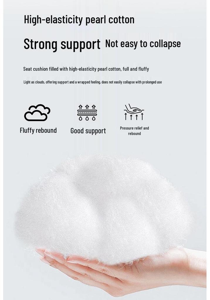 Super Soft Plush Bench & Seat Cushion - Thickened Autumn/Winter Back Support for Office, Lounge, and Rocking Chair