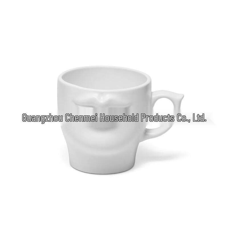 Trendy Think 3D Lip Ceramic Couple Mug