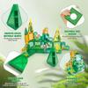 Magnetisches Baustein-Set, 90 Teile, Thema Waldtiere, Lernspielzeug für Kinder, Fördert Feinmotorik & Vorstellungskraft