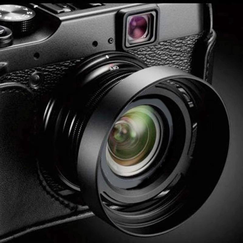 LH-JX10 Hollows Out Alloy Metal Detachable Camera Lens Hoods For X10 X20 X30 for Enhanceds Protections