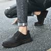 Fashion High Quality Men's Oxford Shoes Winter Warm Fur Male Business Shoes British Style Driving Footwear Genuine Leather Casual Shoes