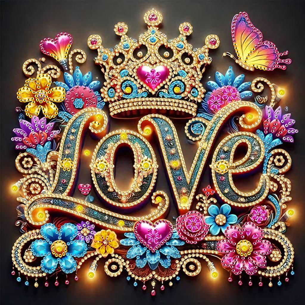 Easter Special Shaped 5D DIY Partial Drill Diamonds Paintings Gem Art for Adults DIY Gift Home Decor Crystal Diamond Art 30x30cm