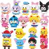 Cartoon Figurine Compatible Lego Bricks: Educational Micro Bricks Assemble Toy for Children