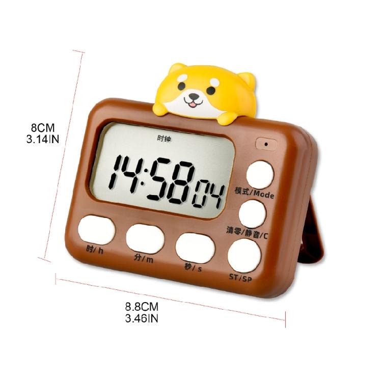 Countdown Timer Cartoon Animal Digital Timer for Cooking, Study, Exercise