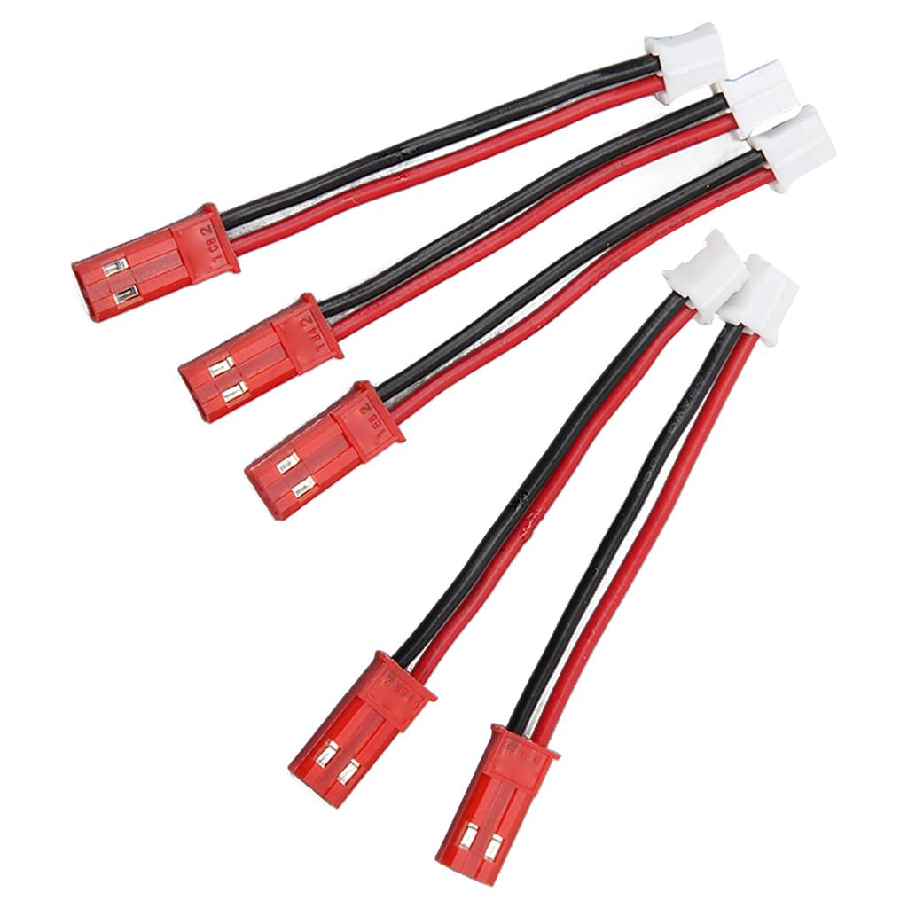 PH2.0 2P To JST Adapter Cable Male To Male RC Battery Extension Cord for Axial SCX24 124 RC