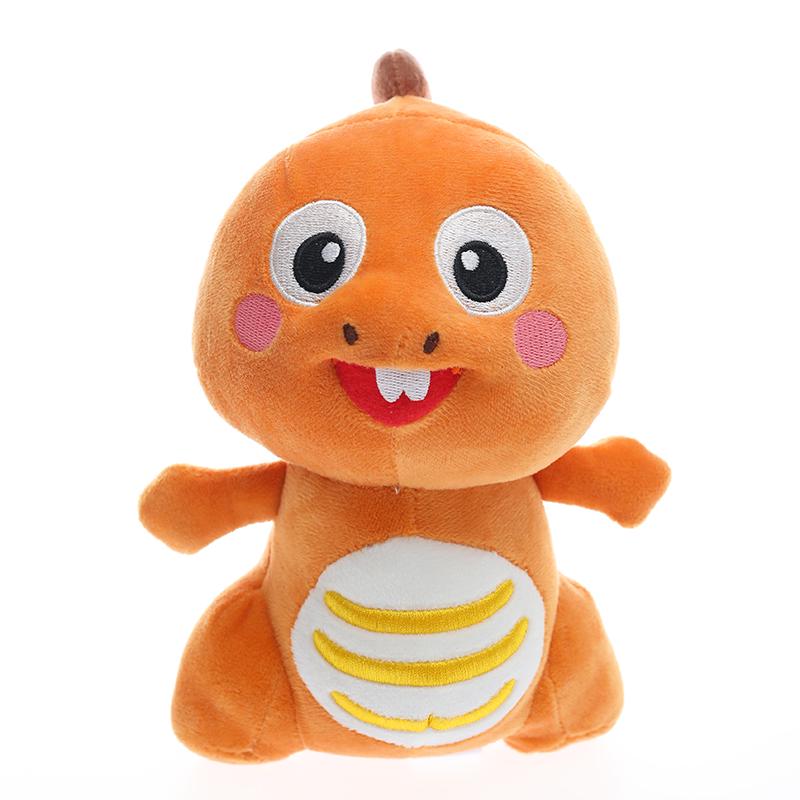 

Cute Dino New Stuffed Toys Dinosaur Soft Plush Animals Dolls Kids Gift 20cm Toy оранжевый