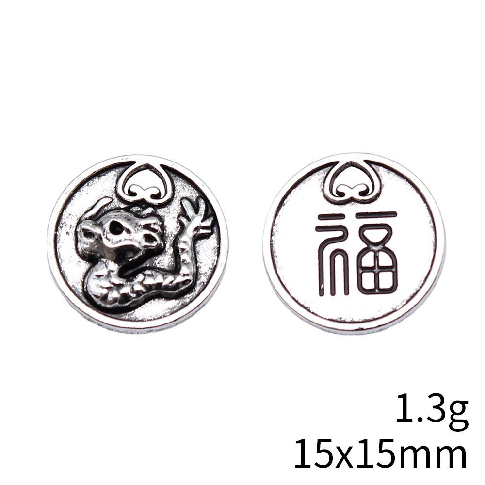 Valentine's Day Charms For Necklace Chinese Knot Chinese Character Charms Pendant Women's Bag Pendant Accessories
