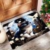Easy-Clean Dirt-Resistant Cat Decor Floor Mat for Entryway - Wear-Resistant Door Mat