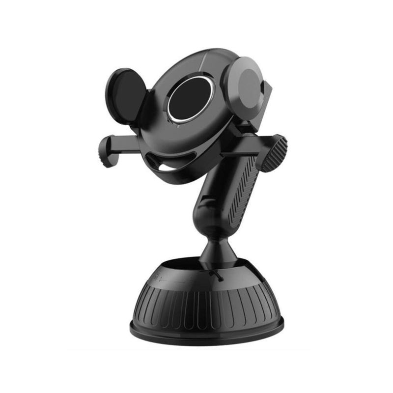 Car Phone Holder New New Arrival Magnet 360 Degrees Rotate Black Car Front Windshield Dashboard Navigation Holder