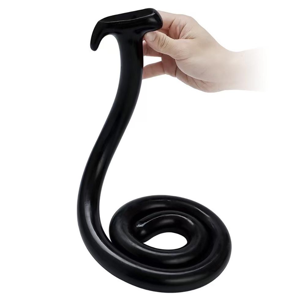 Unisex 1-Meter Anal Stimulator: Soft Chrysanthemum Massager & Dilator Plug for Adults