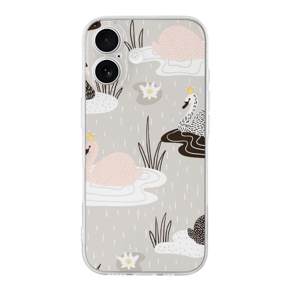 1 Pack For Iphone 17/17Air/17Pro/17ProMax Slim TPU Soft Case With Shockproof Corners, Scratch Resistant Back And Clear Body Style