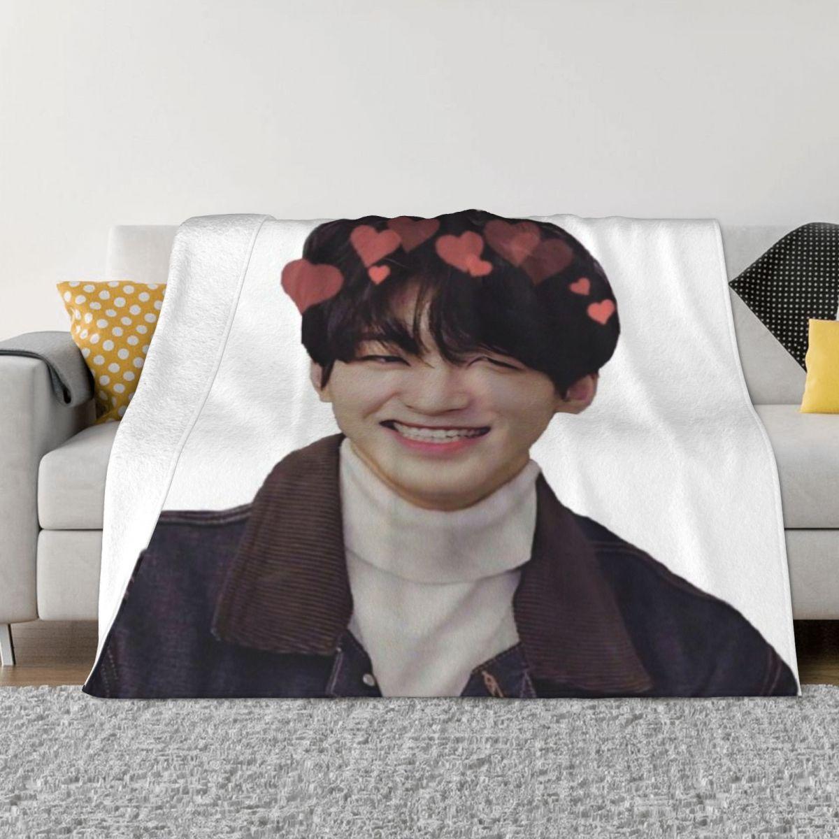 Soft Wonwoo Custom Gift An Ultra-Soft Micro Fleece Blanket 30x40in