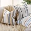 45x45cm Chenille Jacquard Pillowcase Cojines Decoration Home Sofa Stripe Throw Cushion Cover Simple Headboard Pillowcases