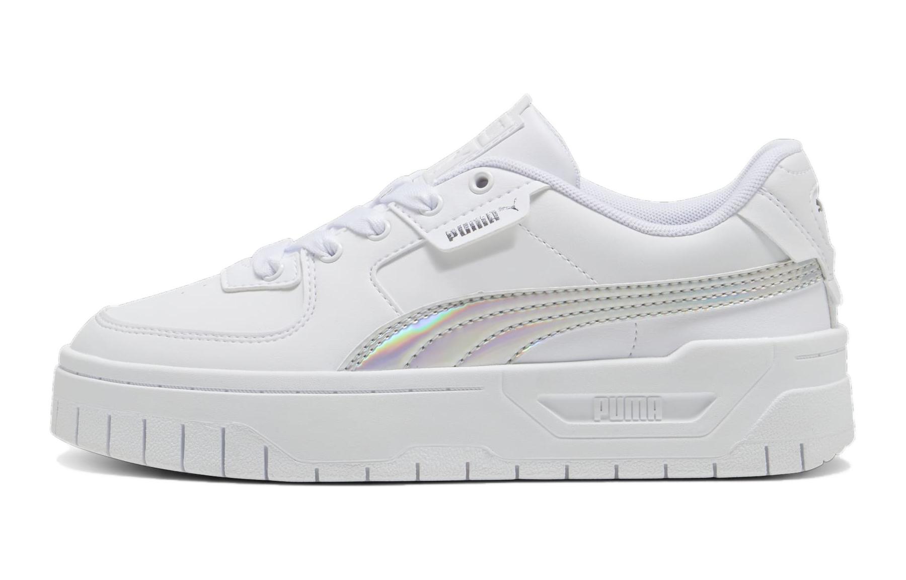 Puma Cali Dream Big Kid  Iridescent - Silver  396624-01 38