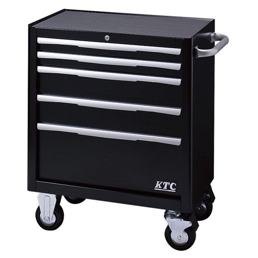 Kyoto Machine Tools Roller Cabinet 5 Tiers 5 Drawers Black Kyoto Machine Tools Project (KTC) EKW-1005BK (2015 Product)
