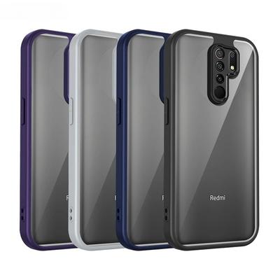Transparent Silicone Case For Xiaomi Redmi Note 8 7 Note7 Note8 Pro PC Back TPU Bumper Shockproof Clear Phone Cases Cover