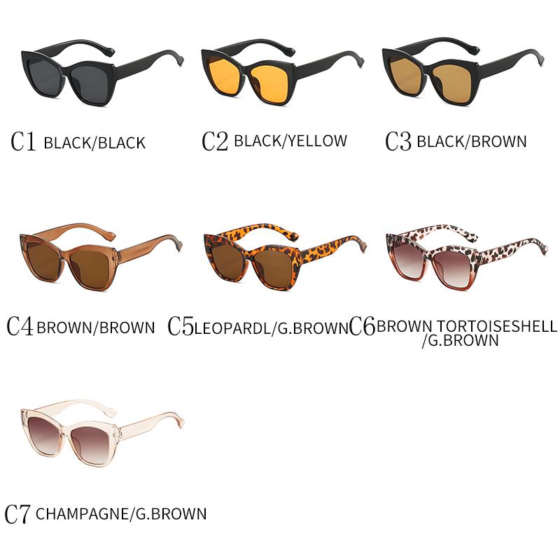 Vintage Fashion Sexy Cat Eye Sunglasses Women Men Luxury Brand Designer Sun Glasses Retro Outdoor Travel Lady Glasses Uv400