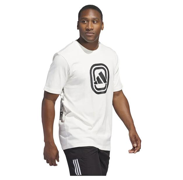 Adidas T-Shirt mit kurzen Ärmeln X Overtime Graphic