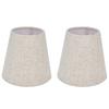 2PCS Fabric Lampshade Clip On Design Small Lamp Shades Modern Wall Lamp Shade  Wall Lamp
